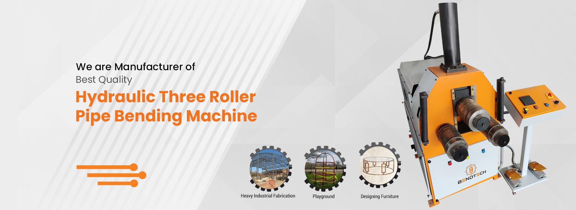 Hydraulic Three Roller Pipe Bending Machine Manufacturer